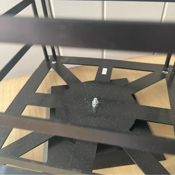 JUST IN Black Rotating Earring Holder Rack Organizer Jewelry Display Stand - Picture 5 of 7